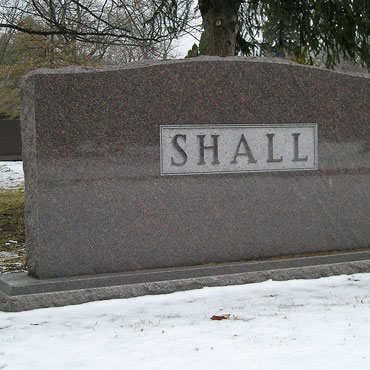 Shall Family Estate Monument