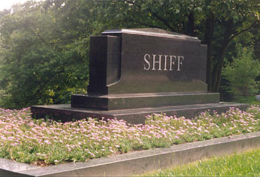 Shiff Family large Estate Monument