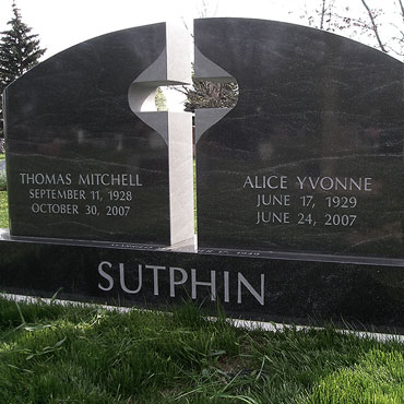 tombstone - Sutphin Monument 