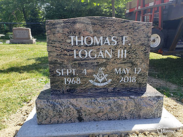 tombstone - Logan Monument 
