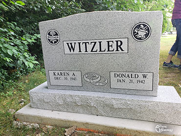 headstone - Witzler Monument 