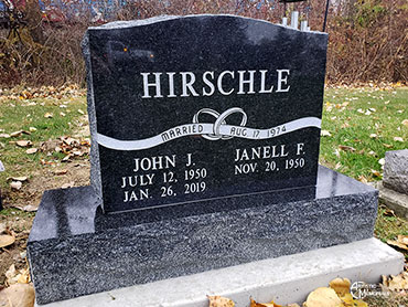 Hirschle Headstone