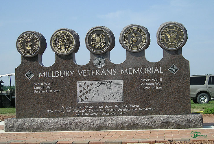 Millbury Veterans Memorial, Millbury, Ohio