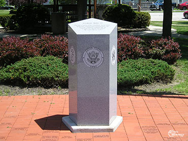 Veterans Memorial monument