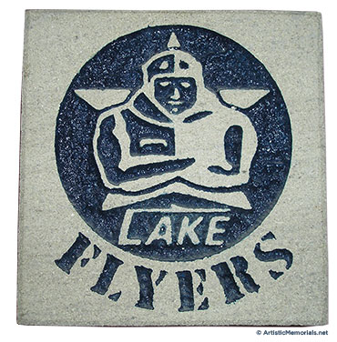 Lake Flyers School stepping stone - custom made