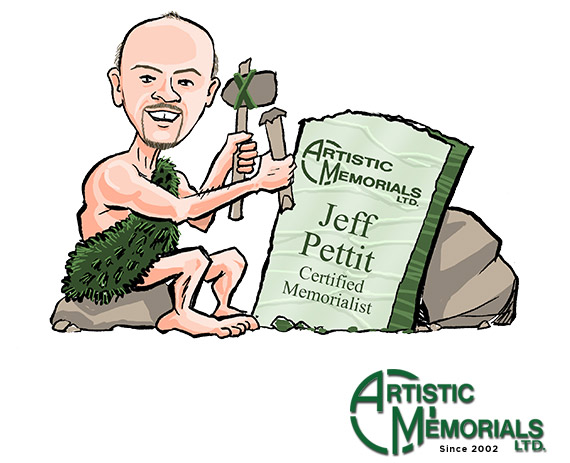 Caveman Jeff Pettit - Certified Memorialist