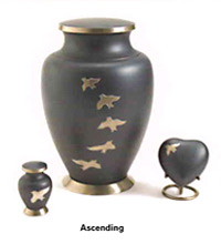 cremation urn - aria ascending