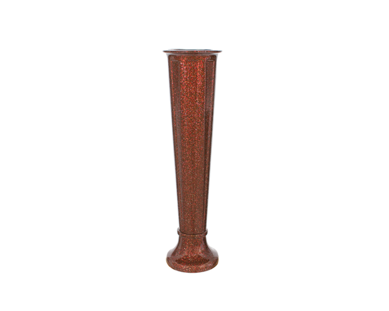 cameo ruby headstone vase