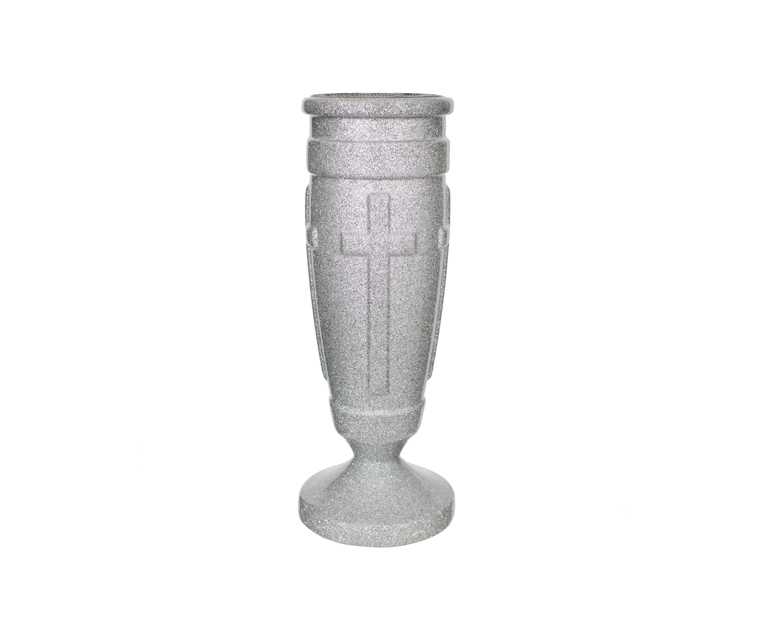 Regal - Cross - headstone vase